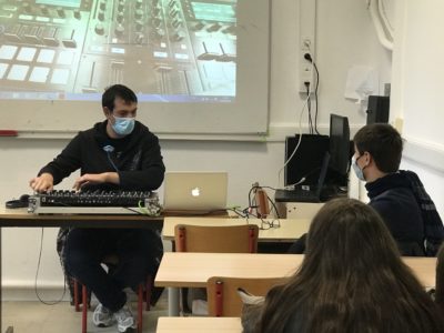 Initiation à la musique électronique du collège Sainte Procule à Gannat